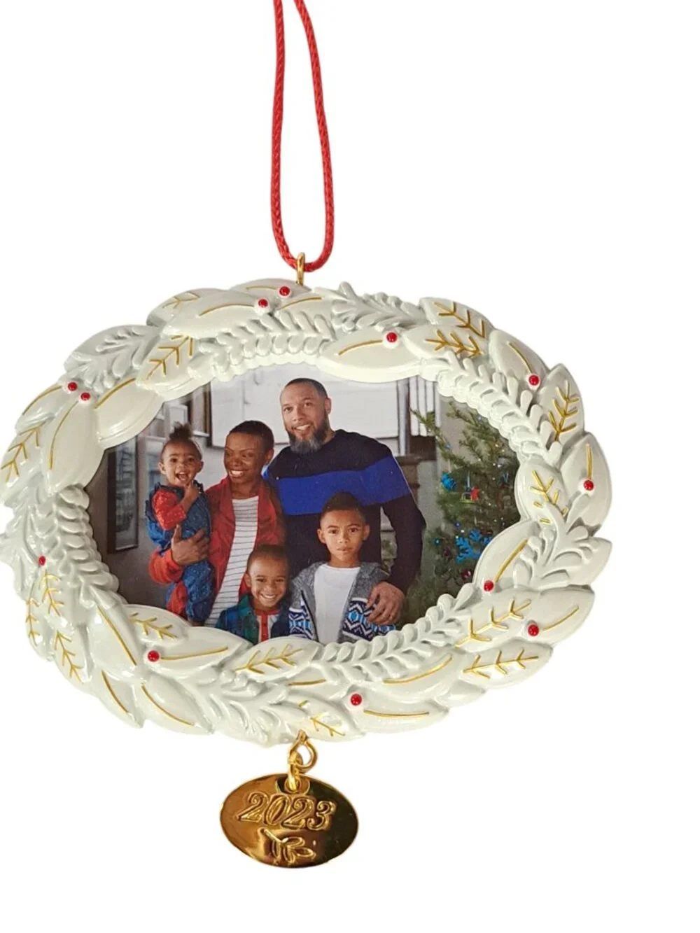 Hallmark Keepsake 2023 A BEAUTIFUL YEAR Picture Holder Frame Christmas Ornament